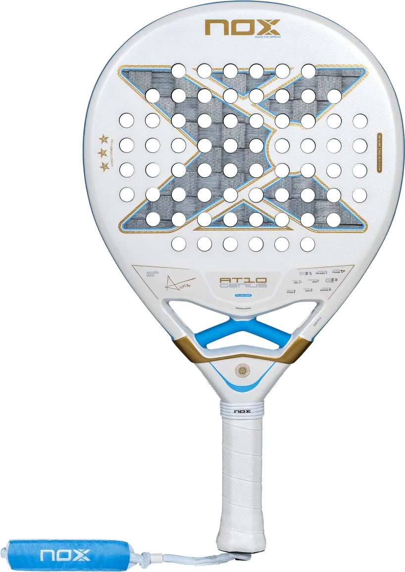 Pala de pádel Nox AT10 Genius 18K Alum Buenos Aires Argentina Exclusive Edition 2026