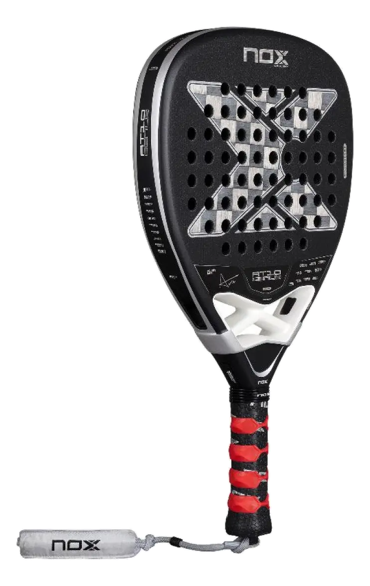 Pala de pádel Nox AT10 Genius Attack 18K Alum 2026